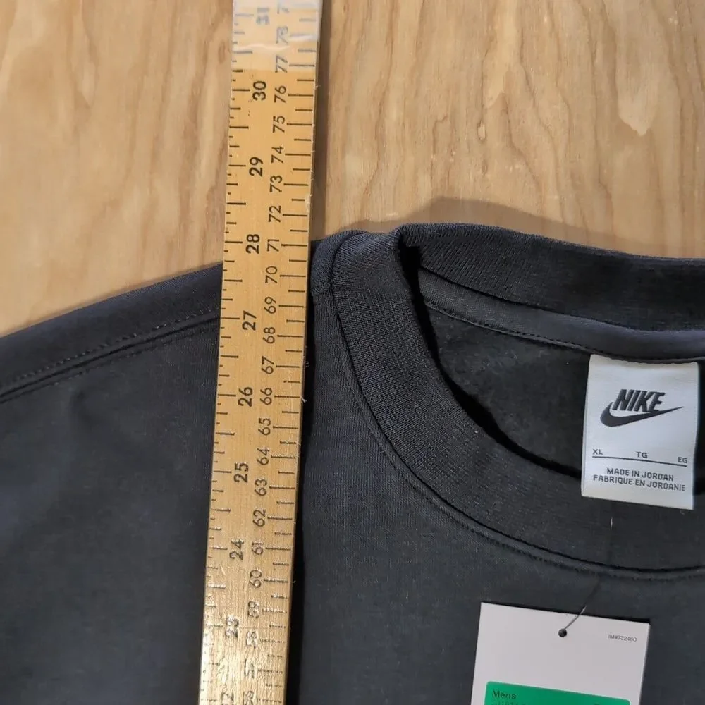 NEW Nike Mens XL Crew Training Athletic Sweater‎ Stretch EZDAY Elite Black NWT